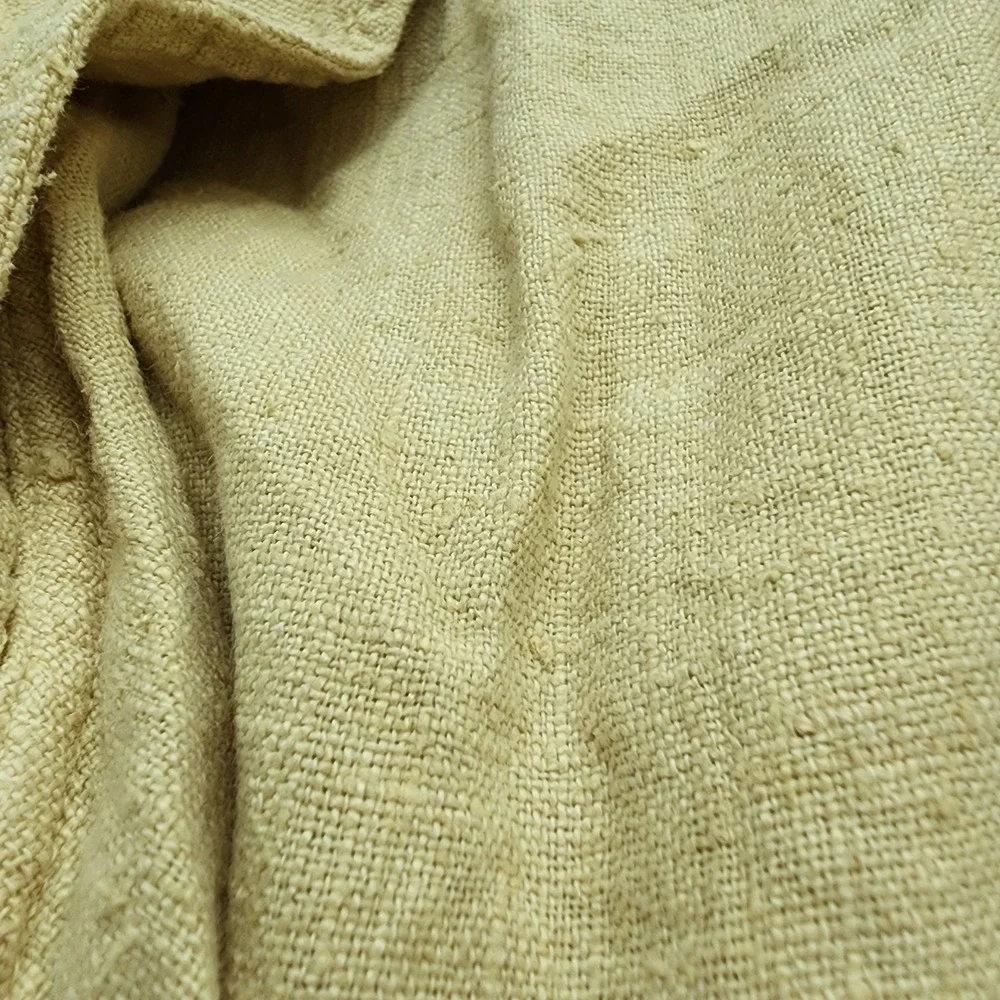 Nordli & Meerman Women Yellow Textured Draped Wrap Jacket Shawl Collar Sz 1 M